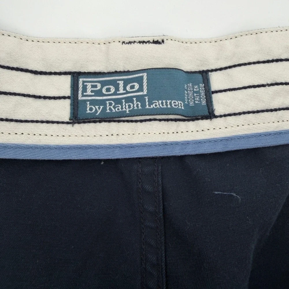 Polo Ralph Lauren Mens Big 50 Navy Blue Cotton Cargo Shorts 1354319BTAC NEW